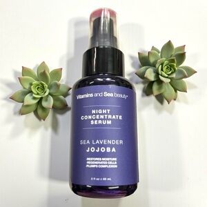 Vitamins and Sea Beauty Jojoba Sea Lavender Night Concentrate Serum